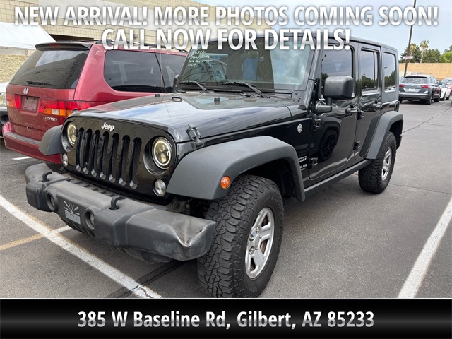 2016 Jeep Wrangler Unlimited Sport